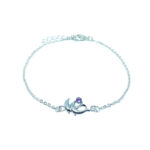 Double Fish Charm Chain Bracelet