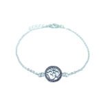 Religious OM Charm Chain Bracelet