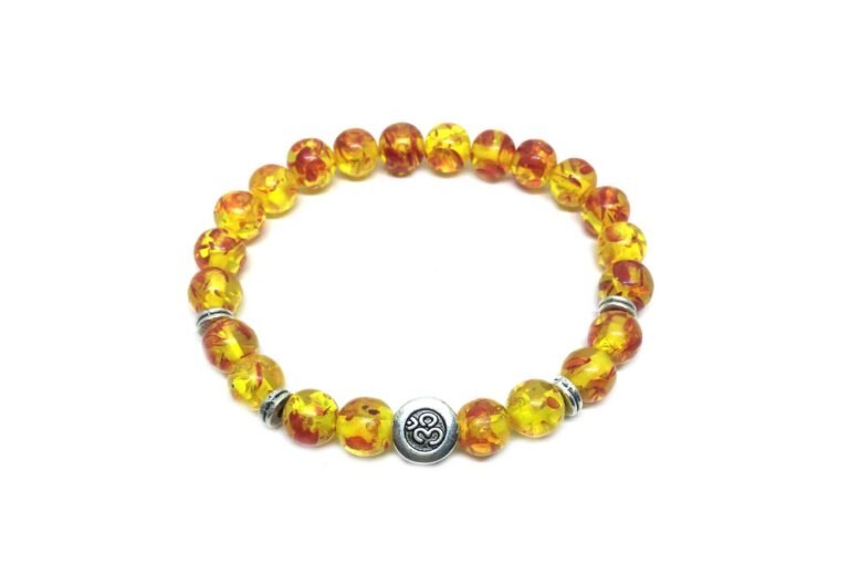 Amber Stone Bracelet