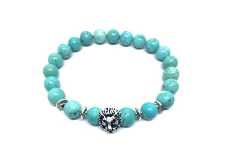 Turquoise Stone Bracelet Mens