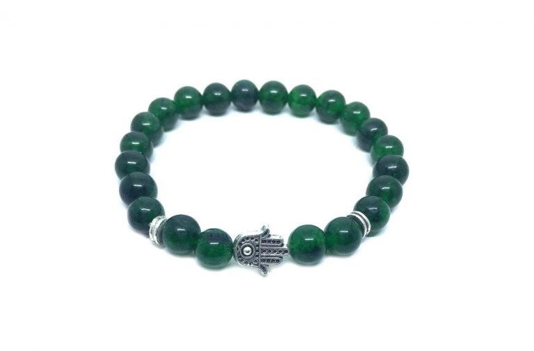 Jade Hamsa Bracelet