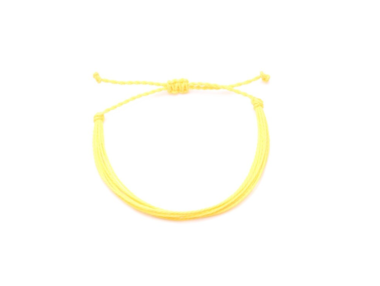 Yellow String Bracelet