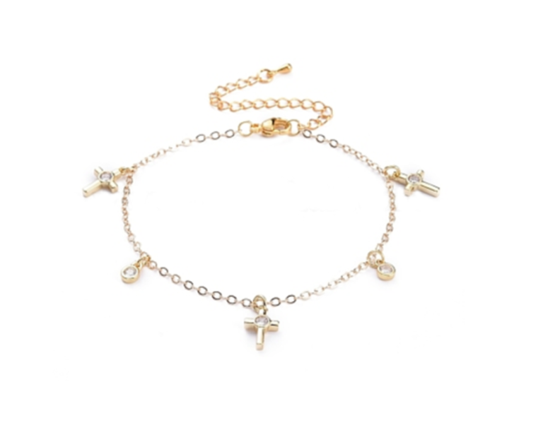 Cross Charm Bracelet