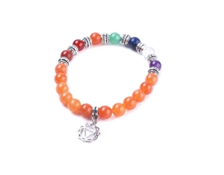 7 Chakra Charm Bracelet