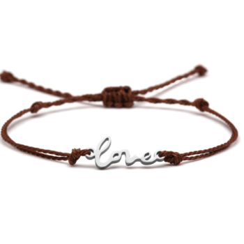 Love Wax String Bracelet