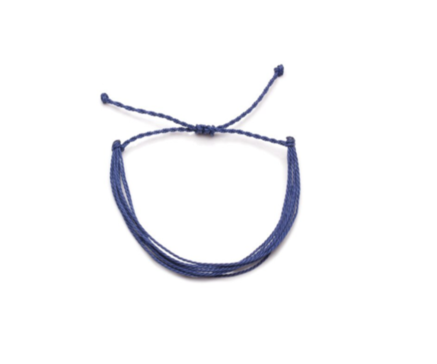 Blue Waterproof Wax String Bracelet