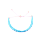 ZSTR-059 Sky Blue Wax String Bracelet