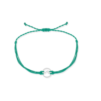 Wave Green String Bracelet