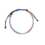 ZSTR-104 Blue and Orange String Bracelet