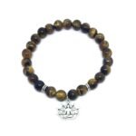 Yoga Tiger Eye Stone Bracelet