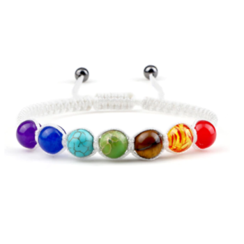 Yoga Chakra Braided Bracelet