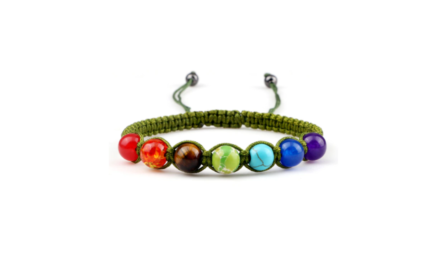 Braided Yoga Healing 7 Chakra Bracelet