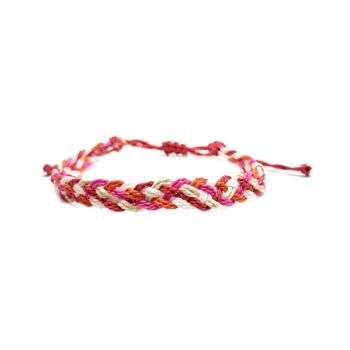 Multicolor Braided Wax Waterproof String Bracelet