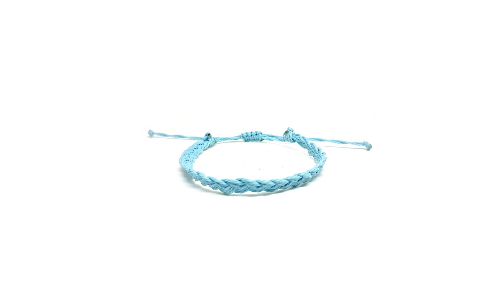 Blue Braided Surfer Friendship Bracelet