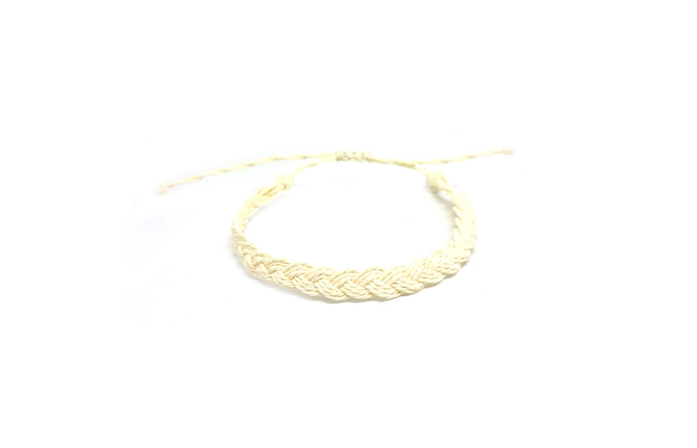 Adjustable Braided String Knot Friendship Bracelet