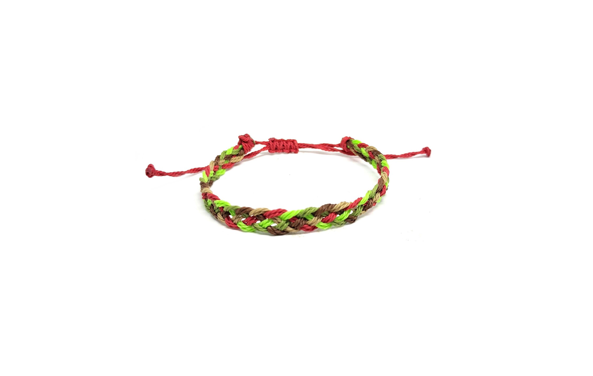 Adjustable Colorful 8 String Braided Waterproof Friendship Bracelet