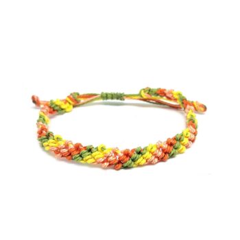 Colorful Handmade Braided String Bracelet