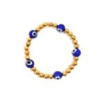 Evil Eye Bracelet Gold