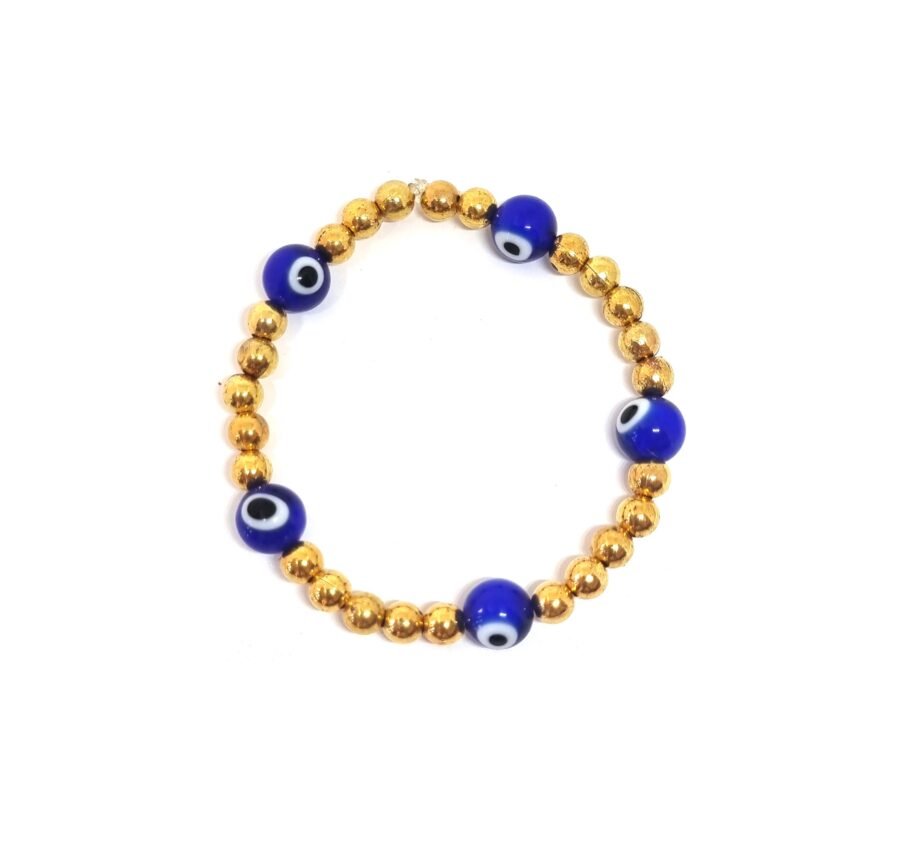 Evil Eye Bracelet Gold