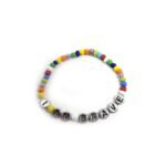 I'm Brave Enough Affirmation Bracelet