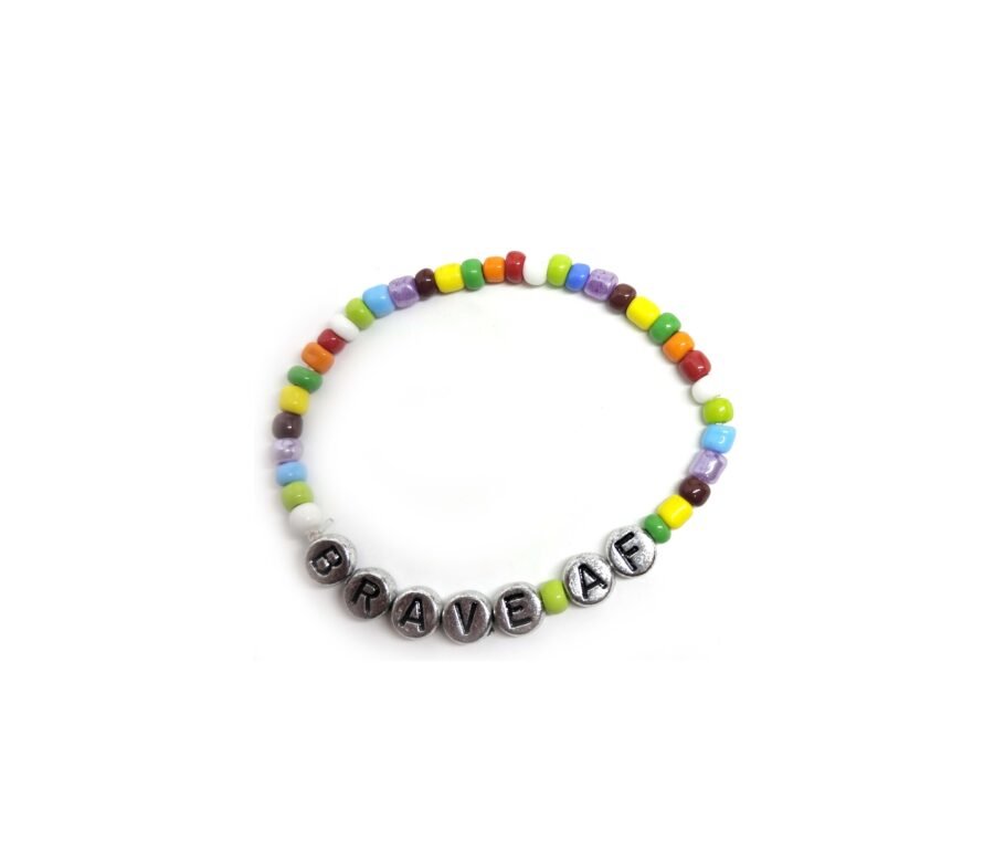 Brave AF Affirmation Bracelet