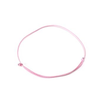 Pink String Surfer Bracelet