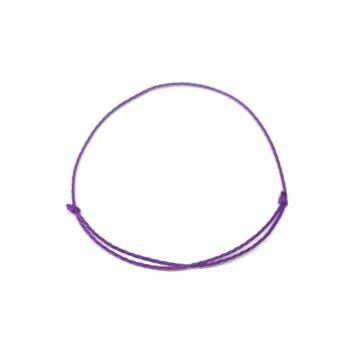 Purple String Surfer Bracelet