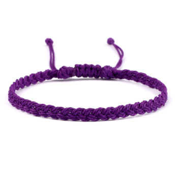 Epilepsy Awareness Braided Bracelets