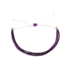 Purple Epilepsy Awareness Bracelet