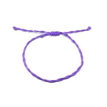 Epilepsy Awareness Cord Bracelet