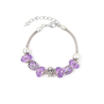 ZAEPL-008 Epilepsy Awareness Charm Bracelet