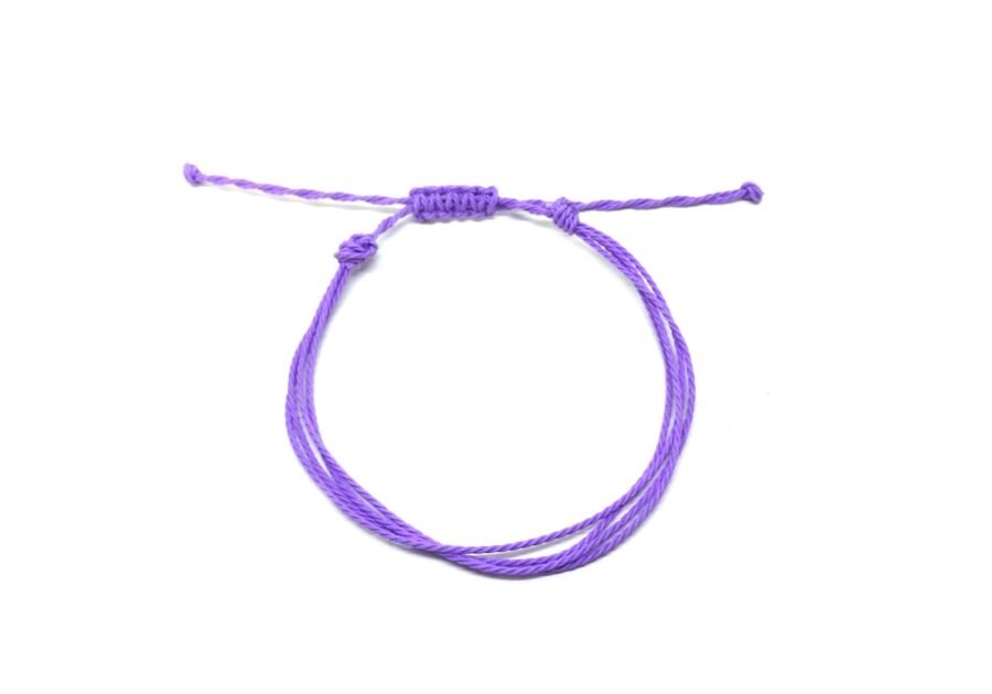 Handmade Epilepsy Awareness Adjustable Bracelet