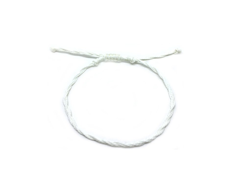 Lung Cancer String Bracelet