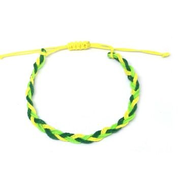 Mental Health Awareness Braided Bracelet