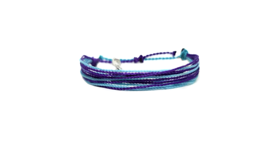 Suicide Prevention Ribbon Bracelet