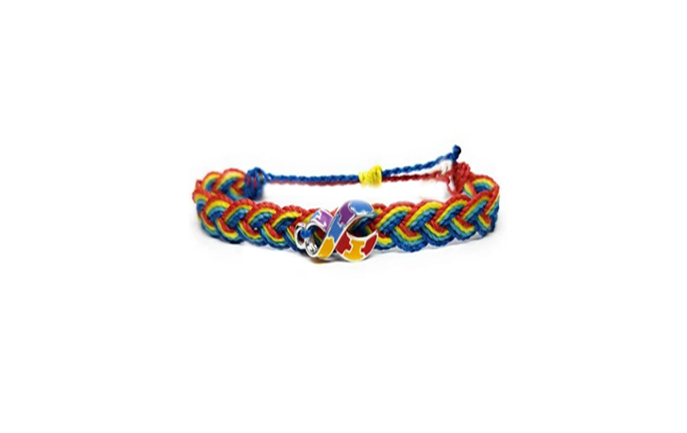 Autism Awareness Cord Bracelet