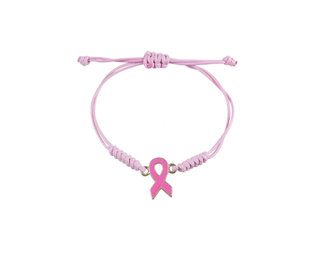 Breast Cancer Braided Bracelets