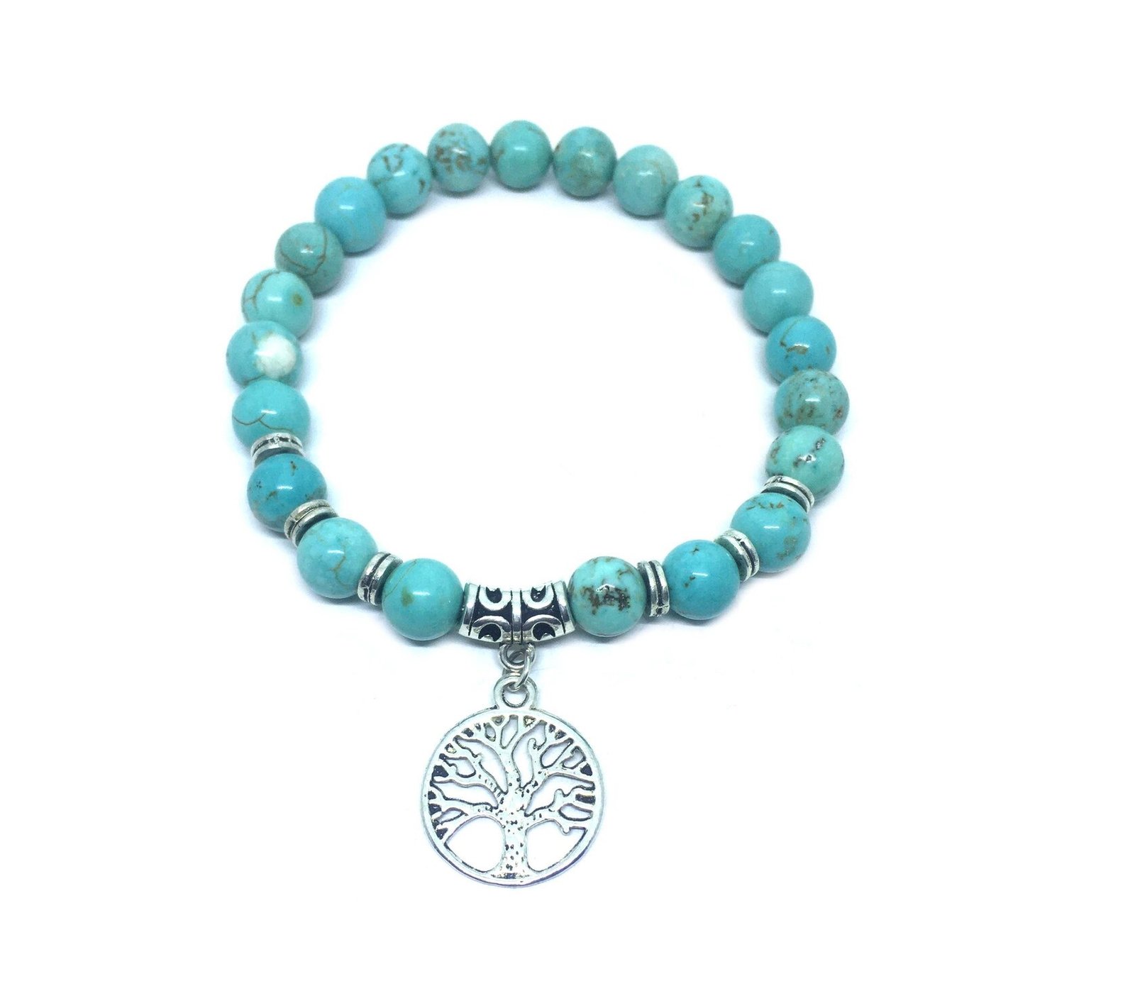 Tree of Life Turquoise Bracelet