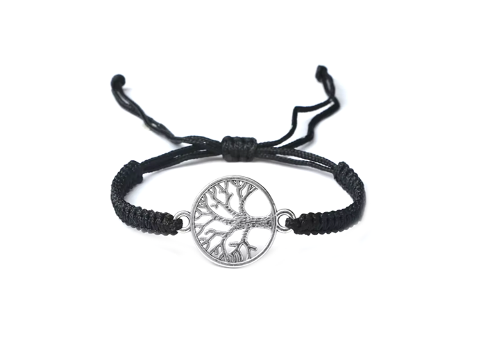 Black Tree Of Life Bracelet