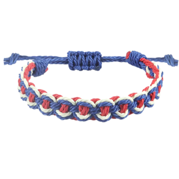 Patriotic Braided Bracelet