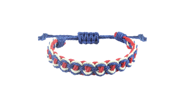 Patriotic Braided Bracelet