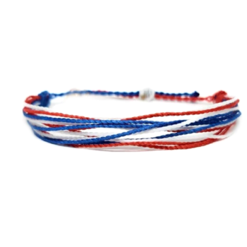 Patriotic Waterproof String Bracelet