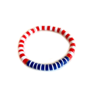 Stripe American Patriotic Bracelet