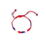 Adjustable USA Patriotic Cord Bracelet