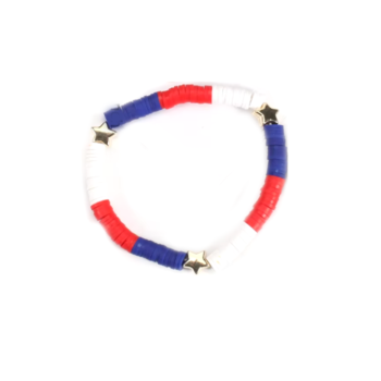 4th of July American Patriotic Bracelet