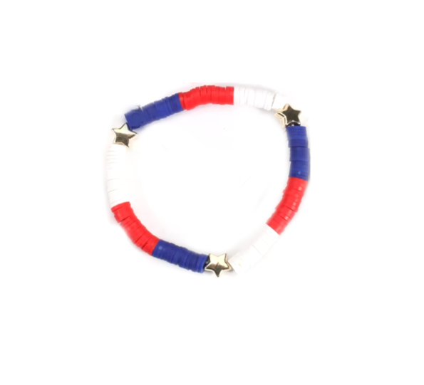 4th of July American Patriotic Bracelet