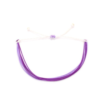 Waterproof Purple String Bracelet